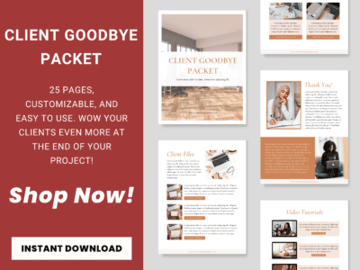 Client Goodbye Packet by Imperative VA