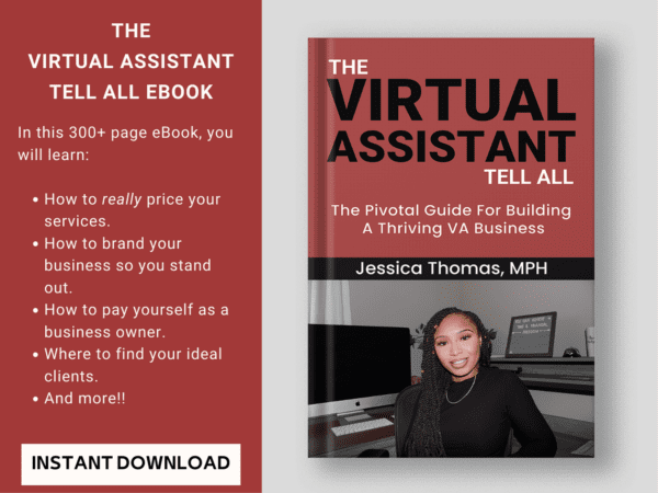Virtual Assistant Tell All eBook